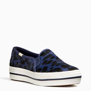 keds x kate spade new york triple decker leopard